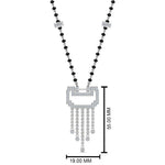 Load image into Gallery viewer, Diamond-Pendant-Mangalsutra-For-Bride