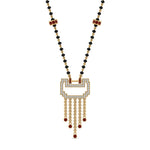 Load image into Gallery viewer, Diamond-Pendant-Mangalsutra-For-Bride-With-Ruby