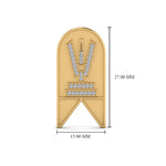 Load image into Gallery viewer, Diamond Studded Namam Thali