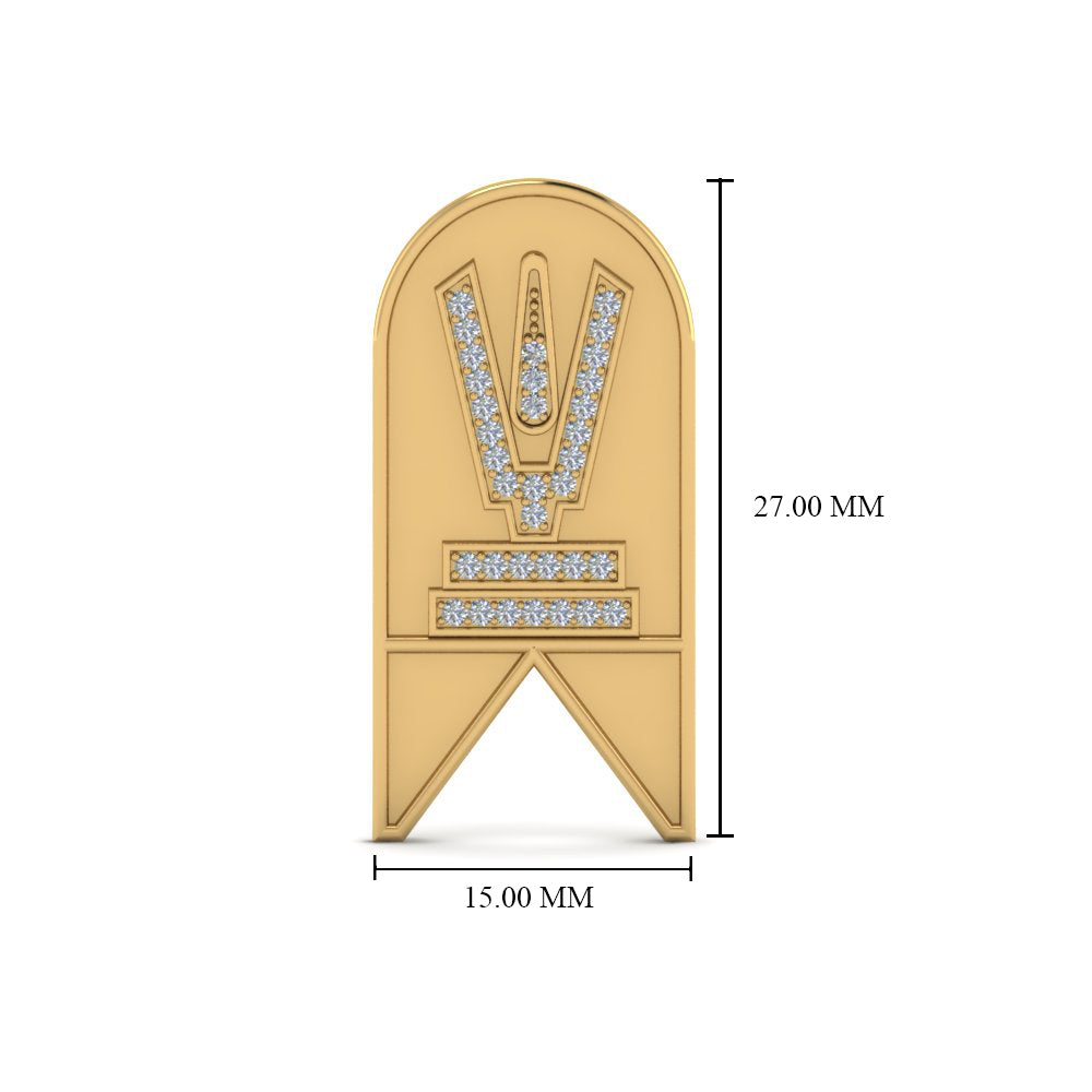Diamond Studded Namam Thali