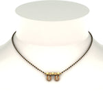 Load image into Gallery viewer, Diamond-Studded-Wati-Mangalsutra