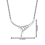 Load image into Gallery viewer, Diamond Tanmaniya Pendant Mangalsutra