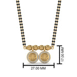Load image into Gallery viewer, Diamond Wati Mangalsutra Beads