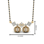 Load image into Gallery viewer, Dual-Wati-Diamond-Mangalsutra