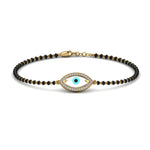 Load image into Gallery viewer, Evil Eye Diamond Mangalsutra Bracelet