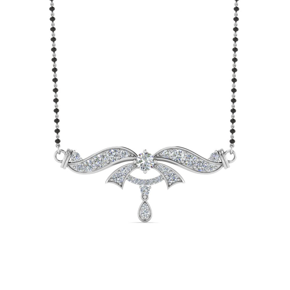 Fancy-Diamond-Mangalsutra-Pendant