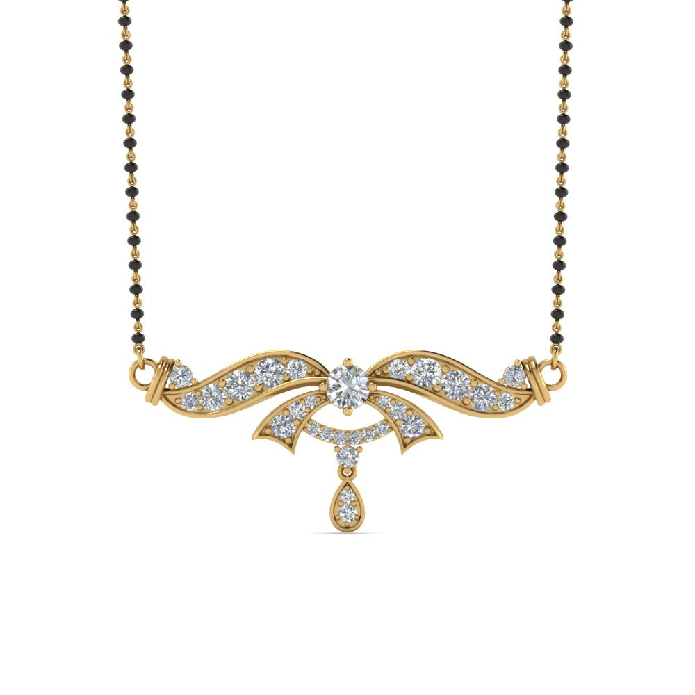 Fancy-Diamond-Mangalsutra-Pendant