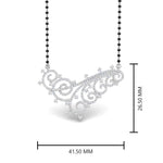 Load image into Gallery viewer, Filigree-Design-Diamond-Mangalsutra