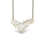Load image into Gallery viewer, Filigree-Design-Diamond-Mangalsutra