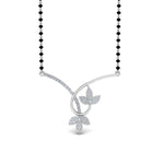 Load image into Gallery viewer, Flower-Diamond-Delicate-Mangalsutra
