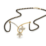 Load image into Gallery viewer, Flower-Diamond-Delicate-Mangalsutra