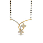 Load image into Gallery viewer, Flower-Diamond-Delicate-Mangalsutra