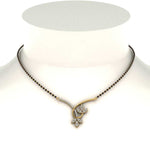 Load image into Gallery viewer, Flower-Diamond-Delicate-Mangalsutra