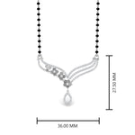 Load image into Gallery viewer, Flower-Modern-Diamond-Mangalsutra
