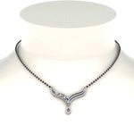 Load image into Gallery viewer, Flower-Modern-Diamond-Mangalsutra
