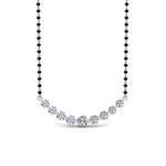 Load image into Gallery viewer, Graduated-Diamond-Mangalsutra-Necklace