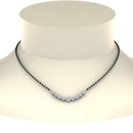 Load image into Gallery viewer, Graduated-Diamond-Mangalsutra-Necklace