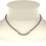 Load image into Gallery viewer, Graduated-Diamond-Mangalsutra-Necklace
