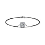 Load image into Gallery viewer, Halo Diamond Bracelet Mangalsutra