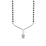Load image into Gallery viewer, Heart-Diamond-Drop-Mangalsutra