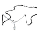 Load image into Gallery viewer, Heart-Diamond-Drop-Mangalsutra-Pendant