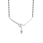 Load image into Gallery viewer, Heart-Diamond-Drop-Mangalsutra-Pendant