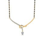 Load image into Gallery viewer, Heart-Diamond-Drop-Mangalsutra-Pendant