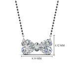 Load image into Gallery viewer, Heart-Diamond-Mangalsutra-For-Women