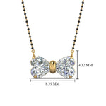 Load image into Gallery viewer, Heart-Diamond-Mangalsutra-For-Women