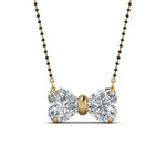 Load image into Gallery viewer, Heart-Diamond-Mangalsutra-For-Women
