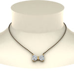 Load image into Gallery viewer, Heart-Diamond-Mangalsutra-For-Women