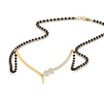 Load image into Gallery viewer, Heart-Diamond-Simple-Mangalsutra-Design