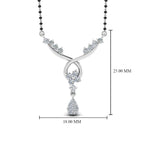 Load image into Gallery viewer, Infinity-Design-Diamond-Mangalsutra