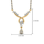 Load image into Gallery viewer, Infinity-Design-Diamond-Mangalsutra