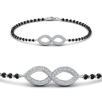 Load image into Gallery viewer, Infinity Mangalsutra Bracelet