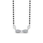 Load image into Gallery viewer, Infinity Diamond Mangalsutra Sun Sign