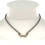Load image into Gallery viewer, Infinity-Diamond-Mangalsutra-Sun-Sign