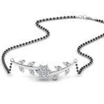 Load image into Gallery viewer, Leaves-Design-Diamond-Mangalsutra