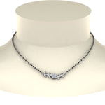 Load image into Gallery viewer, Leaves-Design-Diamond-Mangalsutra