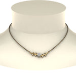 Load image into Gallery viewer, Leaves-Design-Diamond-Mangalsutra