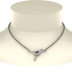 Load image into Gallery viewer, Love-Knot-Diamond-Mangalsutra