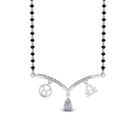 Load image into Gallery viewer, Mangalsutra-Diamond-Pendant-Zodiac-Sign