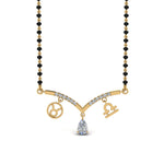 Load image into Gallery viewer, Mangalsutra-Diamond-Pendant-Zodiac-Sign