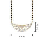 Load image into Gallery viewer, Marquise-Smile-Diamond-Mangalsutra