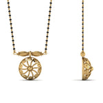 Load image into Gallery viewer, Milgrain Design Gold Wati Mangalsutra