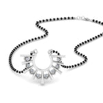 Load image into Gallery viewer, Modern-Diamond-Fan-Mangalsutra