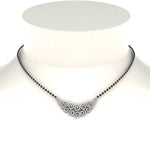 Load image into Gallery viewer, Pave-Curves-Diamond-Mangalsutra