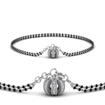 Load image into Gallery viewer, Pave Diamond Mangalsutra Bracelet