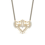 Load image into Gallery viewer, Peacock-Design-Diamond-Mangalsutra