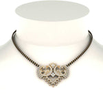 Load image into Gallery viewer, Peacock-Design-Diamond-Mangalsutra